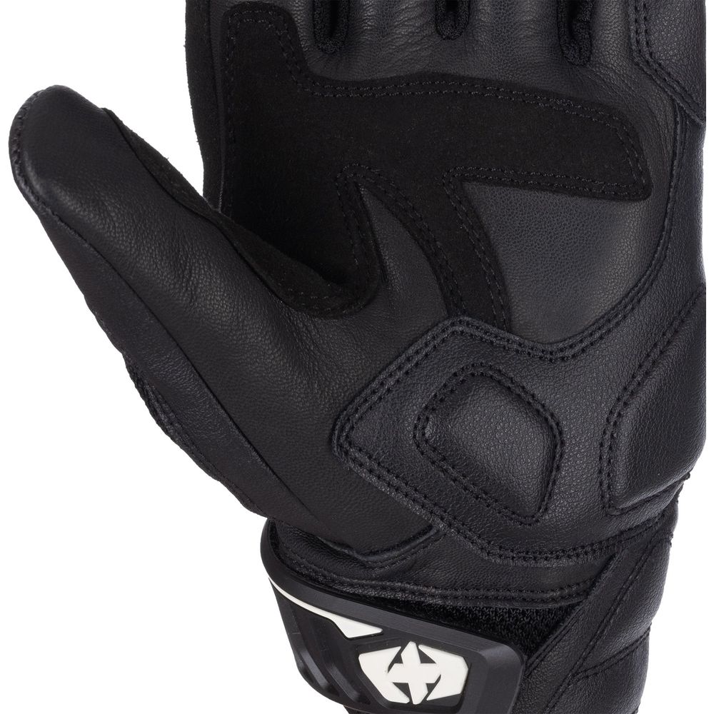 Oxford RP-4S 3.0 Leather Gloves Stealth Black FREE 1 YEAR Returns, FREE UK Delivery | ThrottleChimp