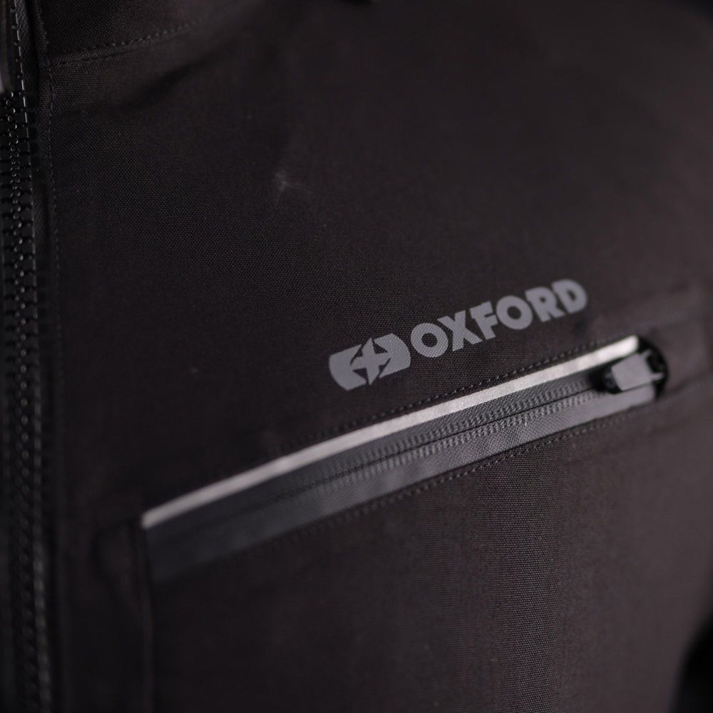 Oxford Mondial Street Dry2Dry Textile Jacket Black FREE 1 YEAR Returns, FREE UK Delivery | ThrottleChimp