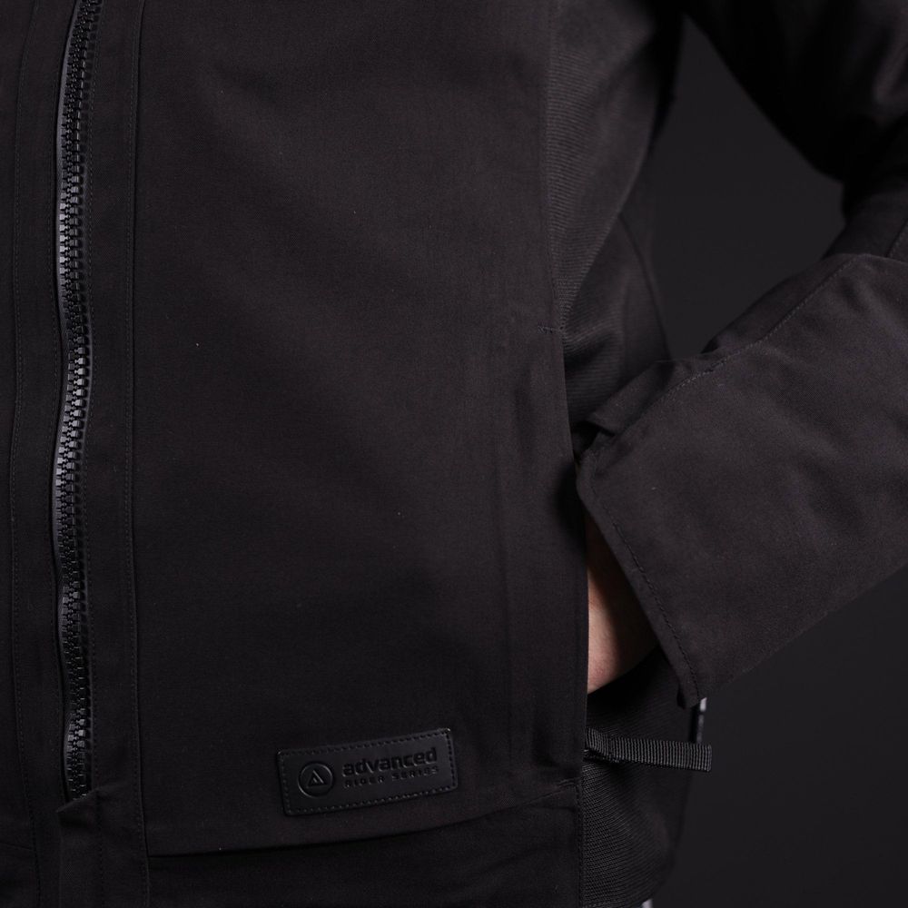 Oxford Mondial Street Dry2Dry Textile Jacket Black FREE 1 YEAR Returns, FREE UK Delivery | ThrottleChimp