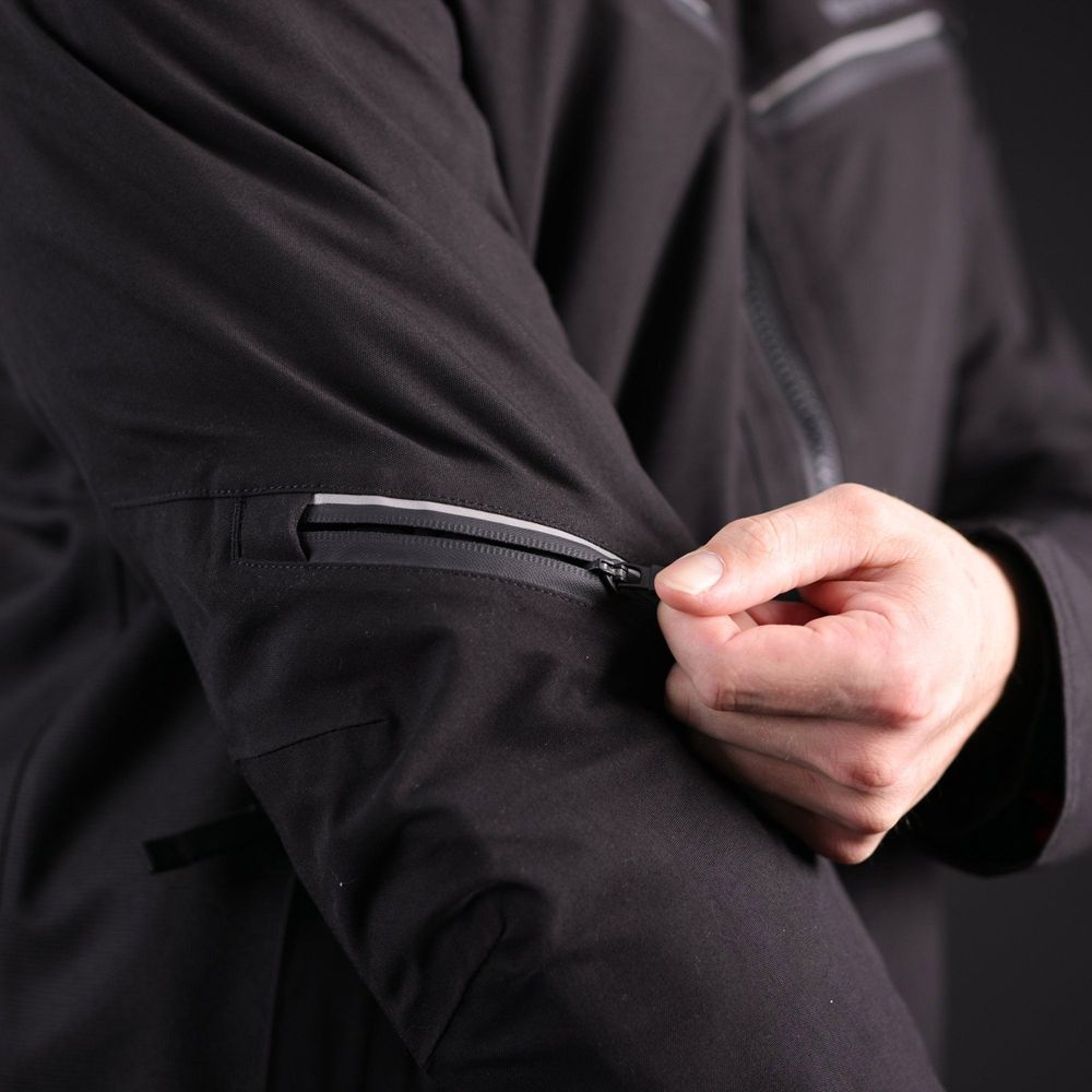 Oxford Mondial Street Dry2Dry Textile Jacket Black FREE 1 YEAR Returns, FREE UK Delivery | ThrottleChimp