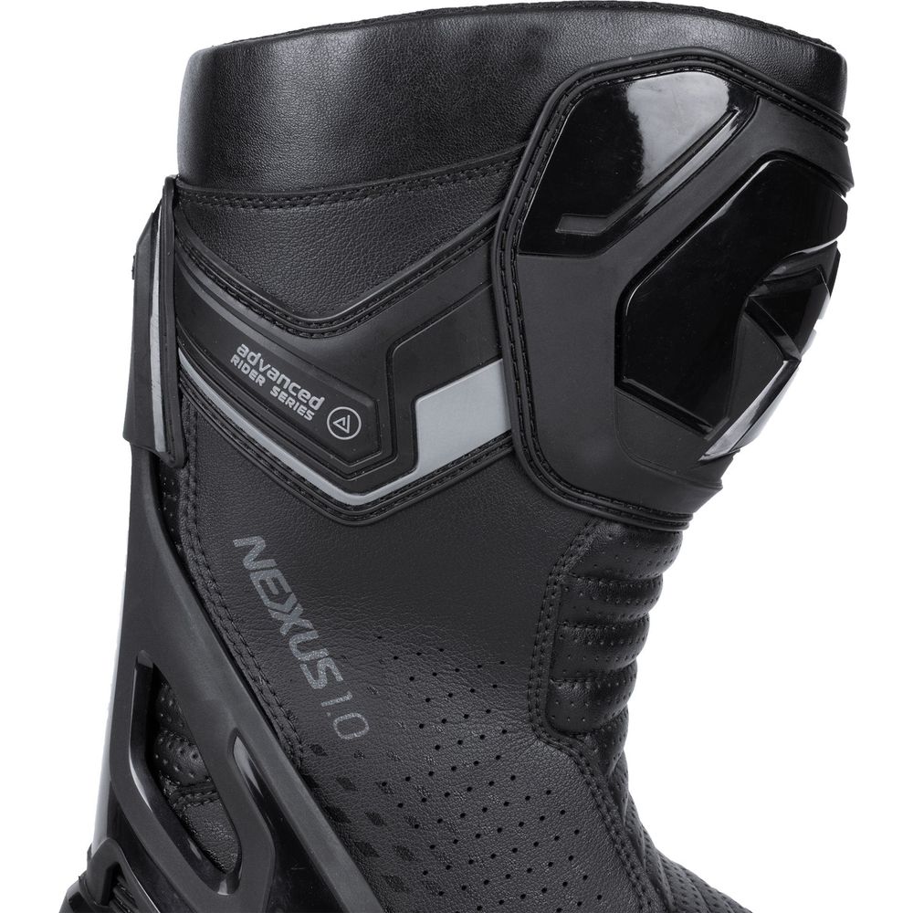 Oxford Nexus 1.0 Air Boots Stealth Black FREE 1 YEAR Returns, FREE UK Delivery | ThrottleChimp