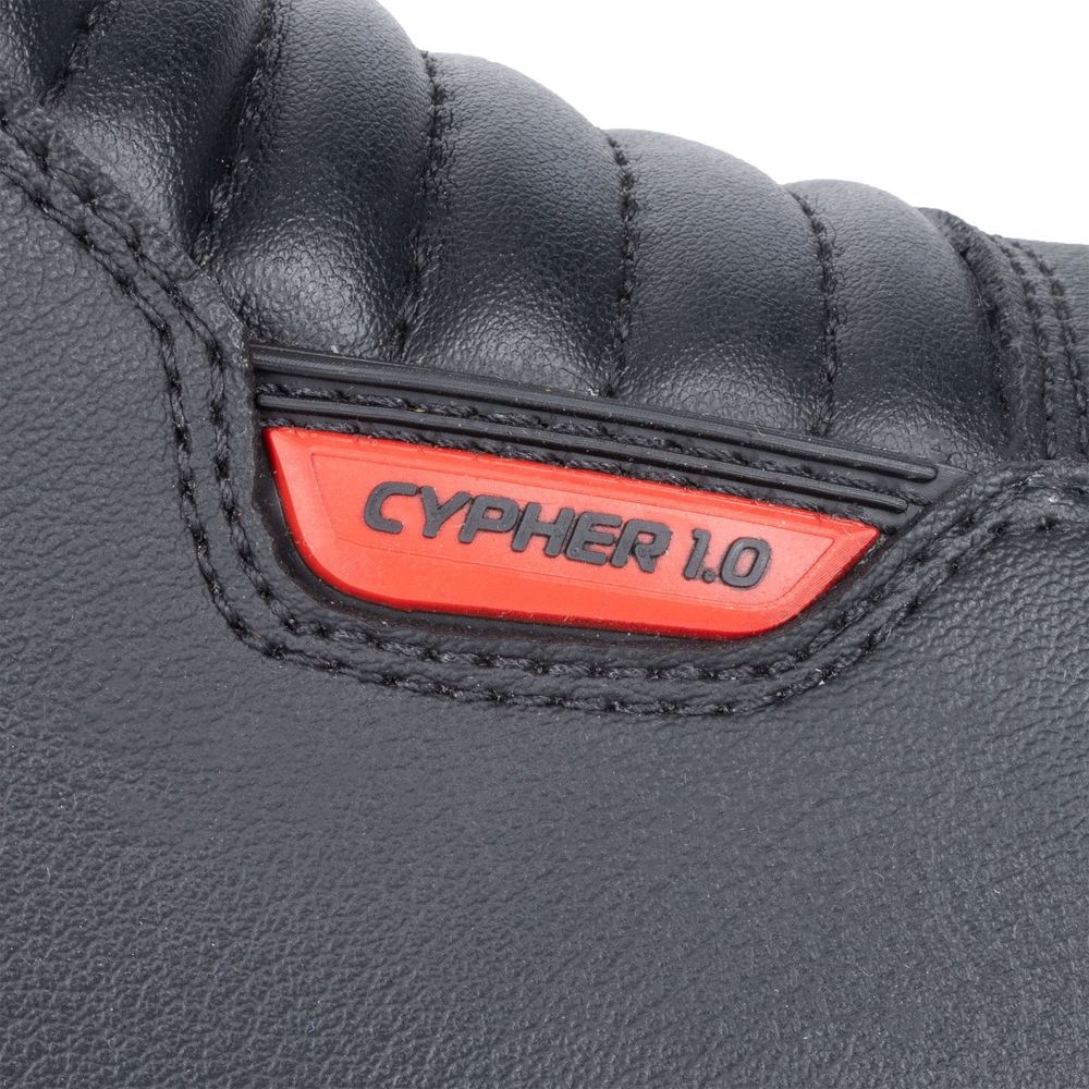 Oxford Cypher 1.0 Dry2Dry Boots Black / White / Red FREE 1 YEAR Returns, FREE UK Delivery | ThrottleChimp