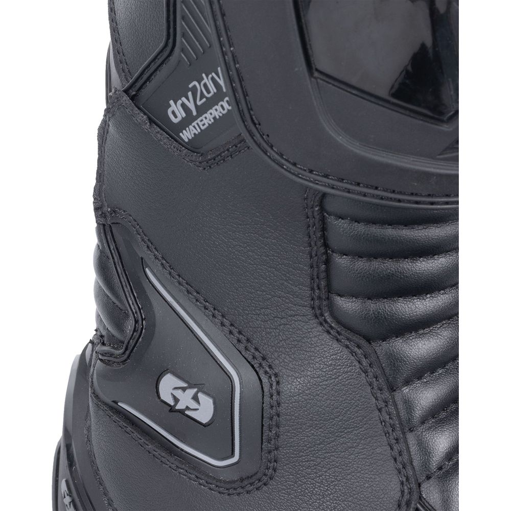 Oxford Cypher 1.0 Dry2Dry Boots Stealth Black FREE 1 YEAR Returns, FREE UK Delivery | ThrottleChimp