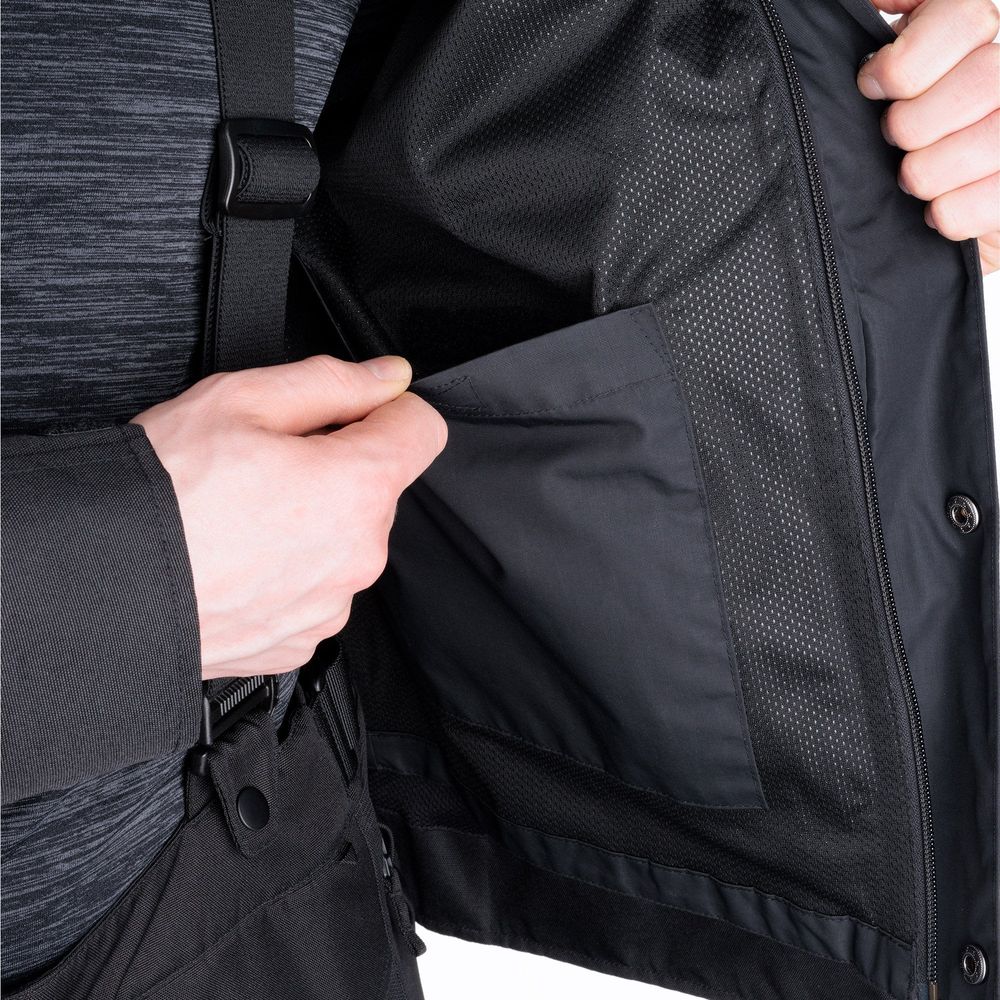 Oxford Dakar Dry2Dry Air Textile Jacket Tech Black FREE 1 YEAR Returns, FREE UK Delivery | ThrottleChimp