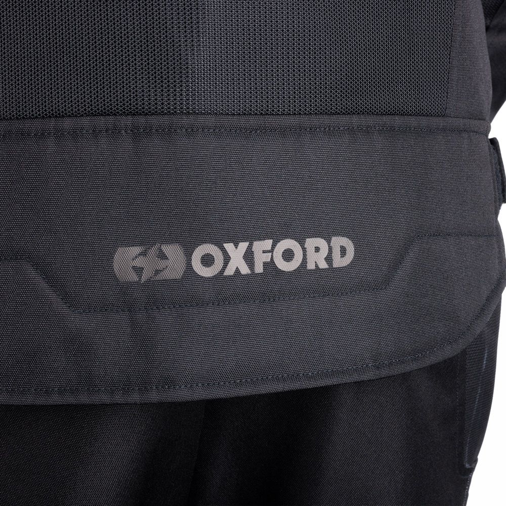 Oxford Dakar Dry2Dry Air Textile Jacket Tech Black FREE 1 YEAR Returns, FREE UK Delivery | ThrottleChimp