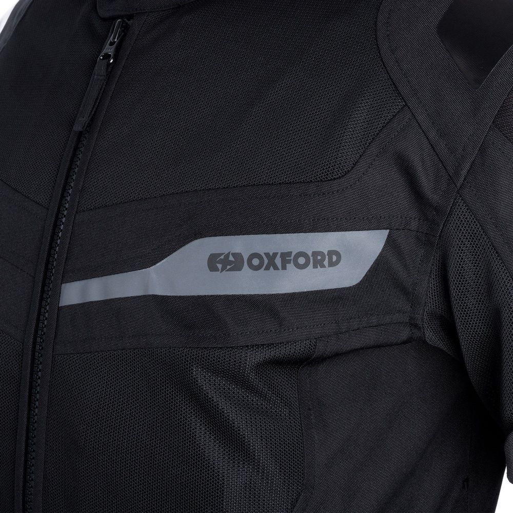Oxford Dakar Dry2Dry Air Textile Jacket Tech Black FREE 1 YEAR Returns, FREE UK Delivery | ThrottleChimp