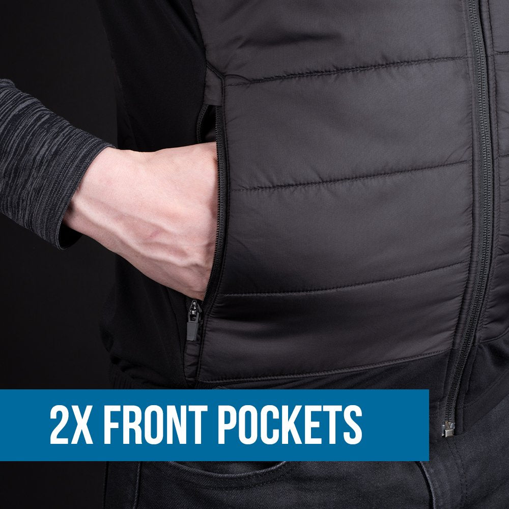 Oxford Advanced Expedition Gilet Black FREE 1 YEAR Returns, FREE UK Delivery | ThrottleChimp