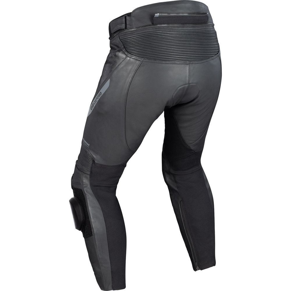 Oxford Nexus 1.0 Leather Trouser Stealth Black FREE 1 YEAR Returns, FREE UK Delivery | ThrottleChimp