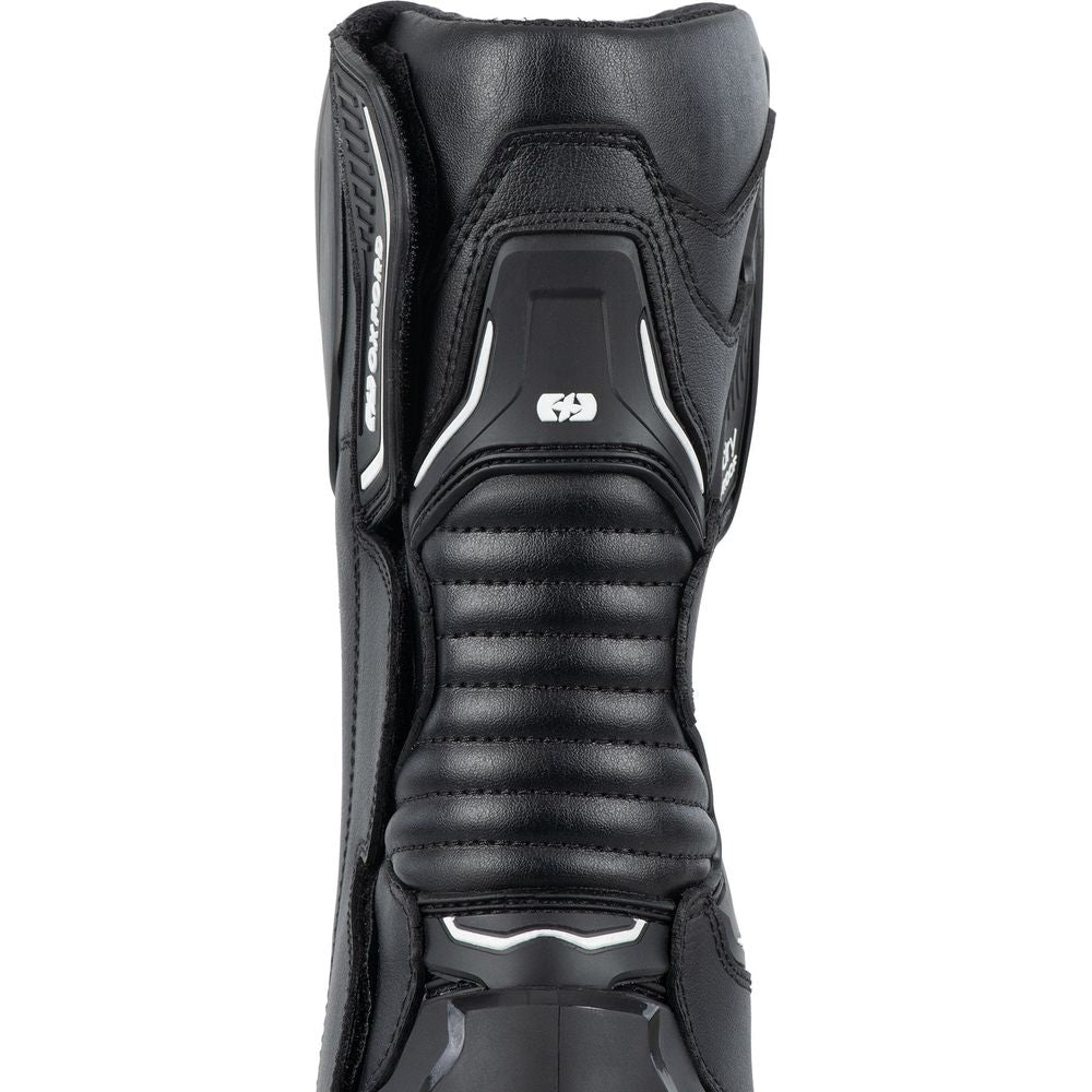 Oxford Cypher 1.0 Dry2Dry Boots Black / White FREE 1 YEAR Returns, FREE UK Delivery | ThrottleChimp