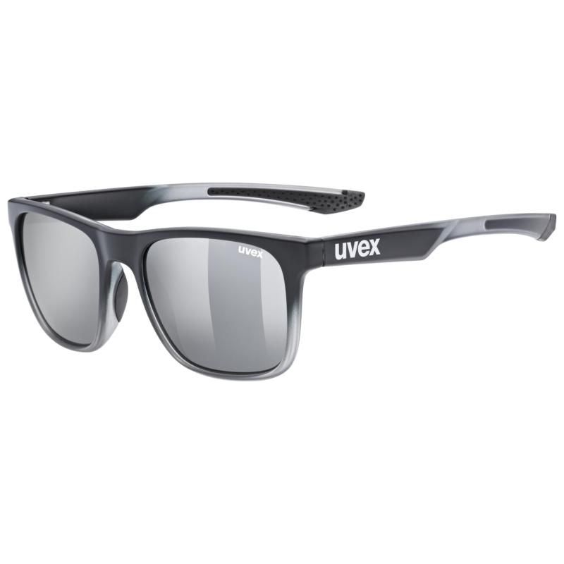 Uvex LGL 42 Sunglasses Transparent Black FREE 1 YEAR Returns, FREE UK Delivery | ThrottleChimp