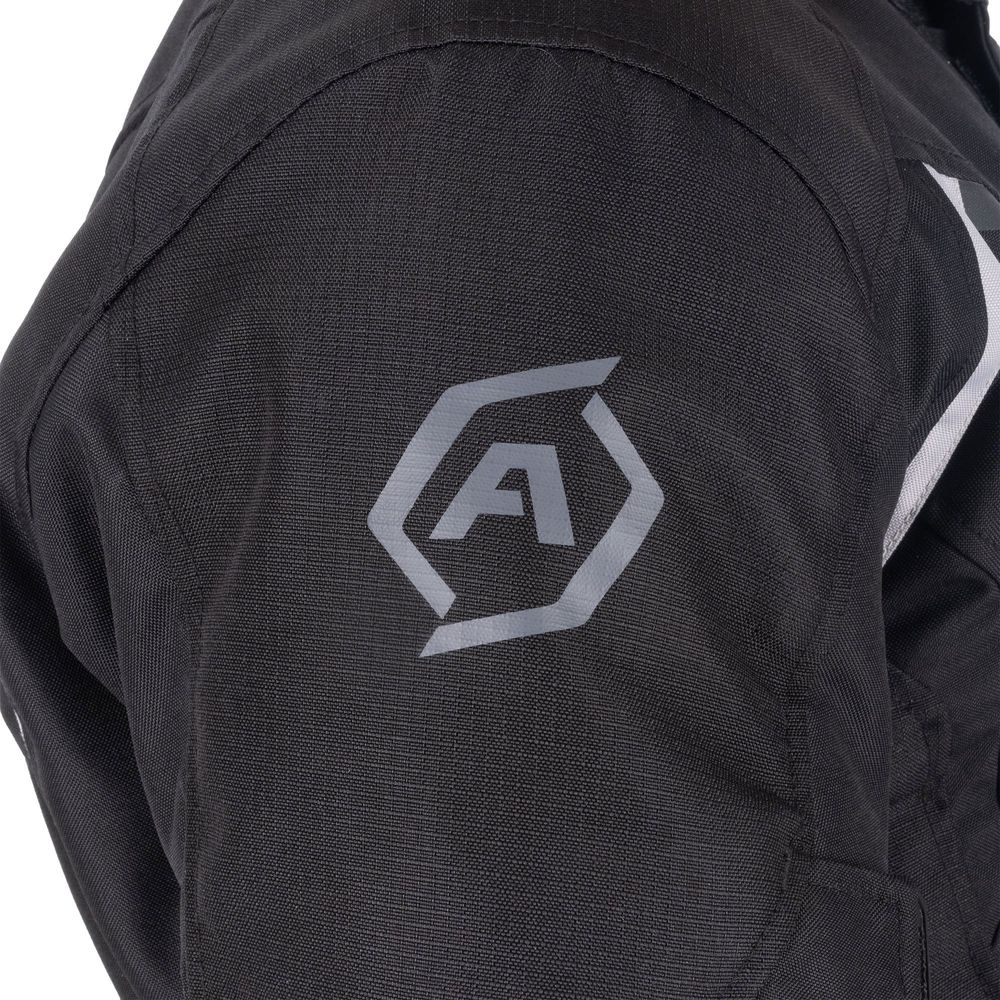 ARMR Kiso 4.0 Waterproof Textile Jacket Black FREE 1 YEAR Returns, FREE UK Delivery | ThrottleChimp