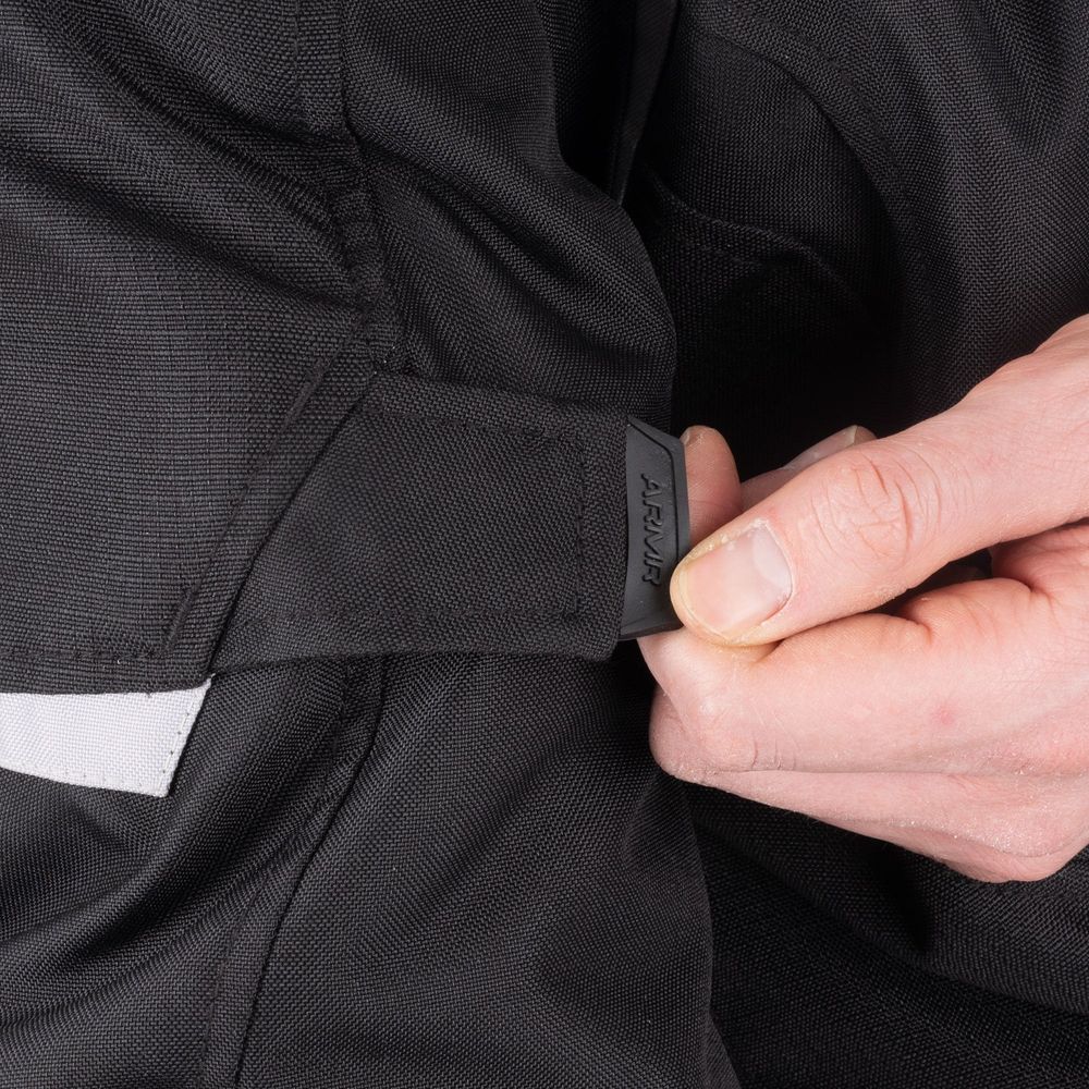 ARMR Kiso 4.0 Waterproof Textile Jacket Black FREE 1 YEAR Returns, FREE UK Delivery | ThrottleChimp