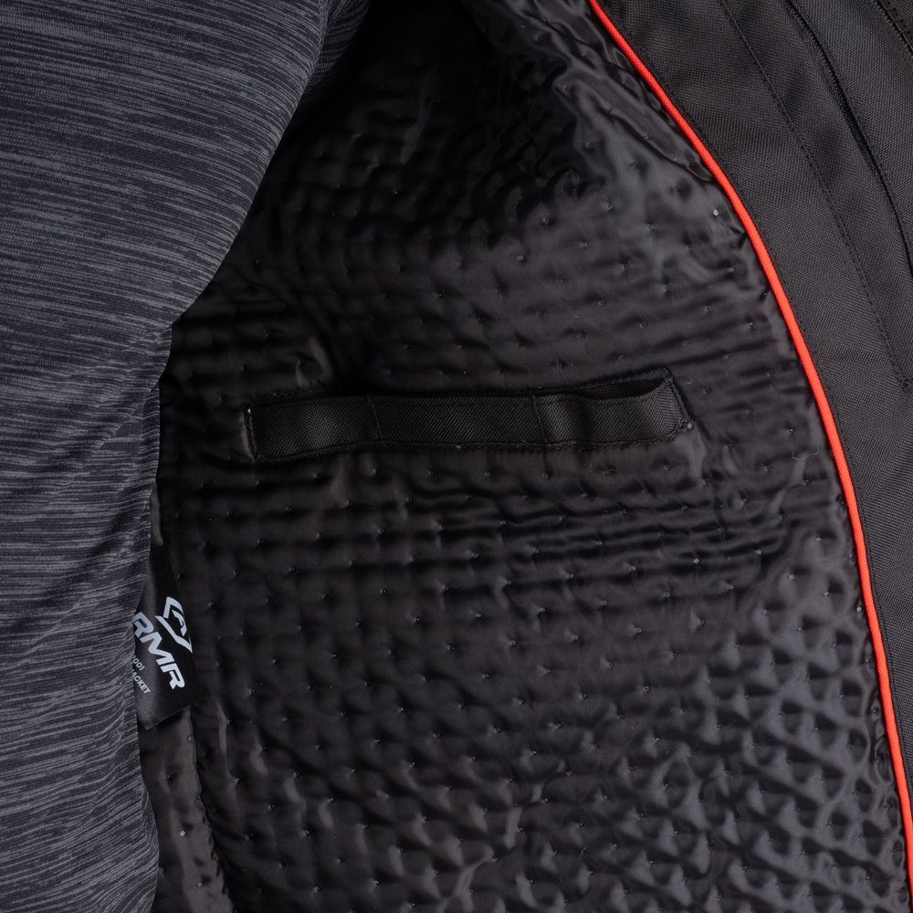ARMR Kiso 4.0 Waterproof Textile Jacket Black FREE 1 YEAR Returns, FREE UK Delivery | ThrottleChimp