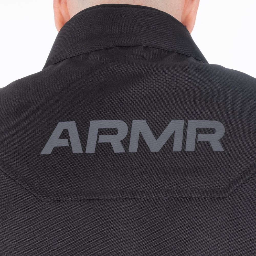 ARMR Kiso 4.0 Waterproof Textile Jacket Black / Green / Fluo Yellow FREE 1 YEAR Returns, FREE UK Delivery | ThrottleChimp