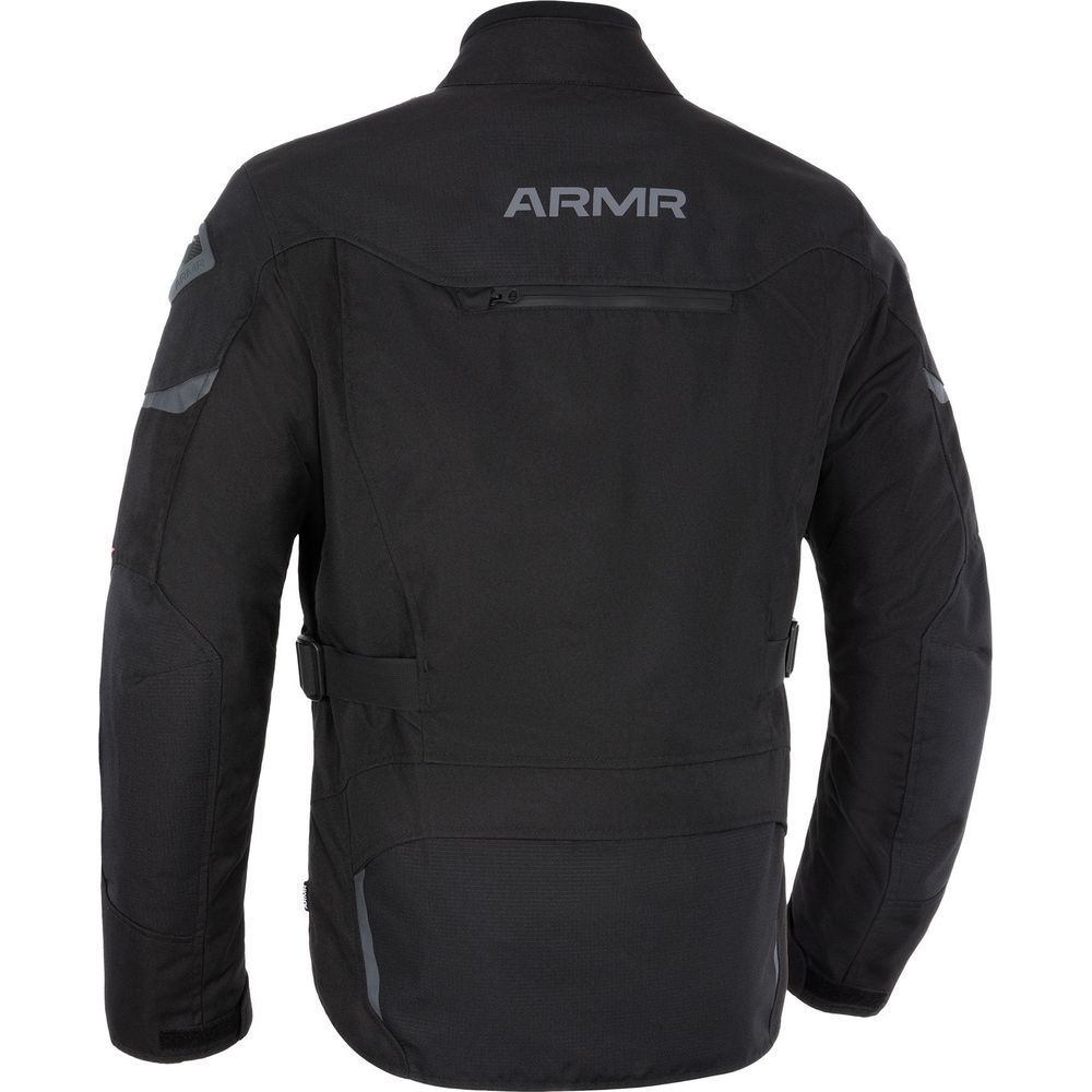 ARMR Kumaji 3.0 Waterproof Textile Jacket Black FREE 1 YEAR Returns, FREE UK Delivery | ThrottleChimp