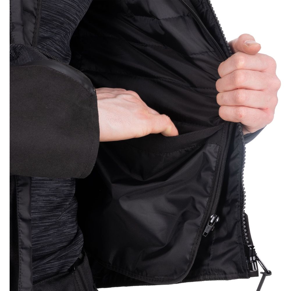 ARMR Kumaji 3.0 Waterproof Textile Jacket Black FREE 1 YEAR Returns, FREE UK Delivery | ThrottleChimp
