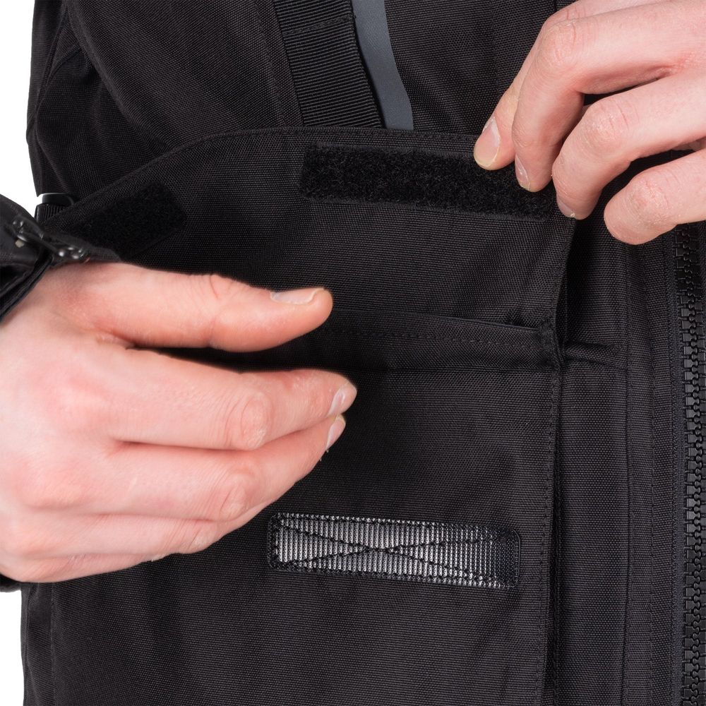 ARMR Kumaji 3.0 Waterproof Textile Jacket Black FREE 1 YEAR Returns, FREE UK Delivery | ThrottleChimp