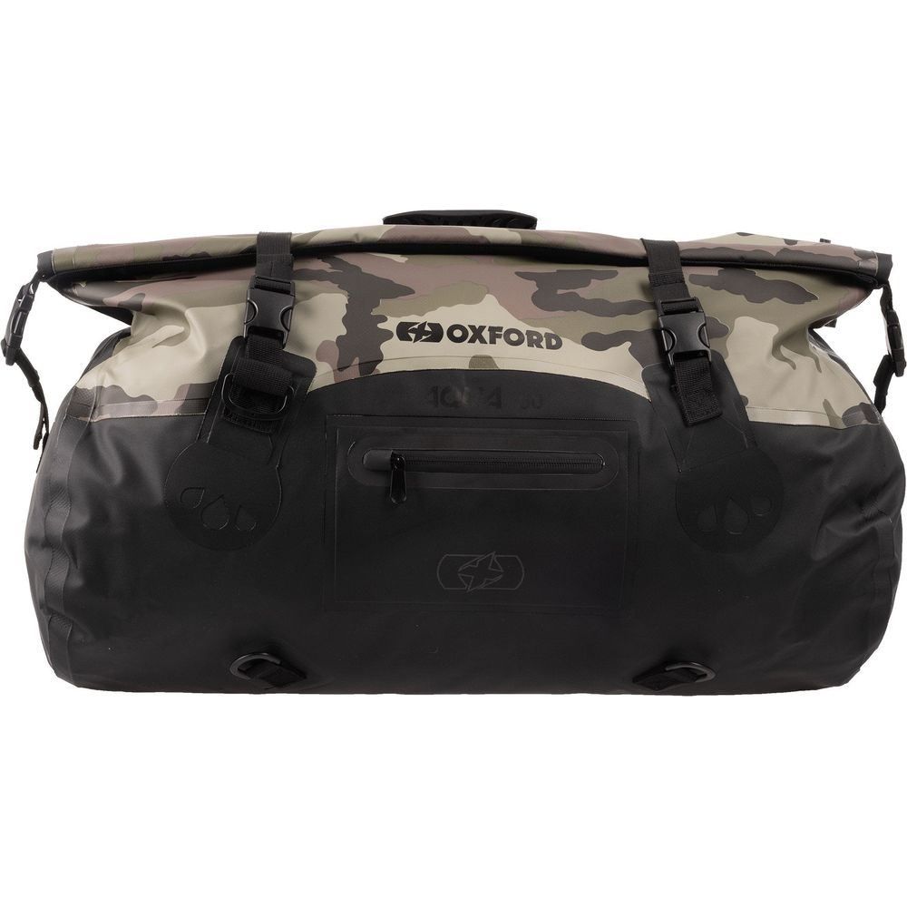 Oxford Aqua T-50 Roll Bag Camouflage / Black FREE 1 YEAR Returns, FREE UK Delivery | ThrottleChimp