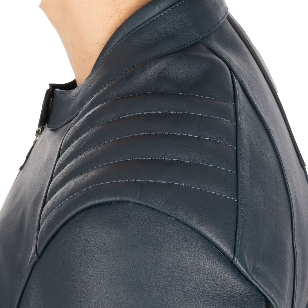 Oxford Radley Ladies Leather Jacket Teal FREE 1 YEAR Returns, FREE UK Delivery | ThrottleChimp