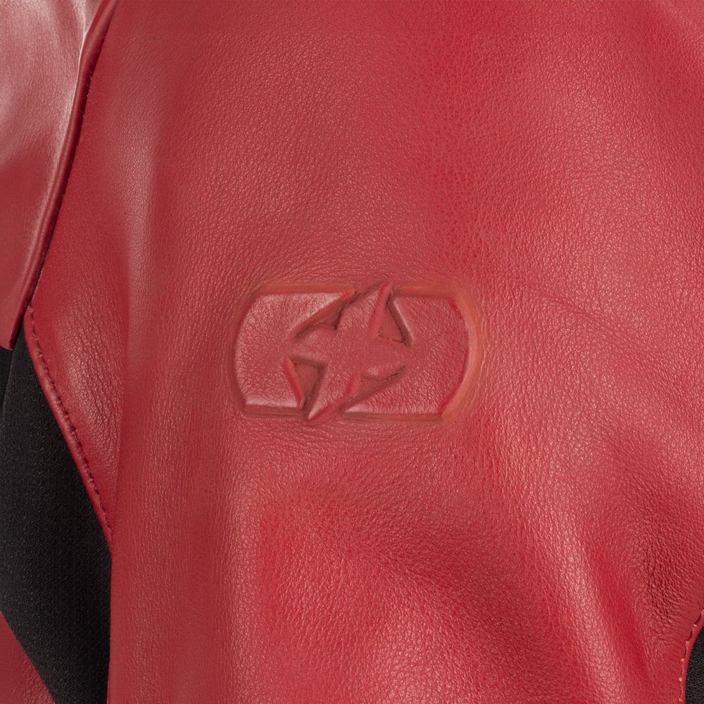 Oxford Radley Ladies Leather Jacket Red FREE 1 YEAR Returns, FREE UK Delivery | ThrottleChimp