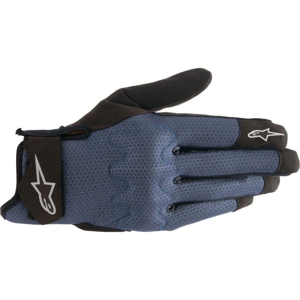 Alpinestars Stated Air Gloves Dark Blue / Black FREE 1 YEAR Returns, FREE UK Delivery | ThrottleChimp