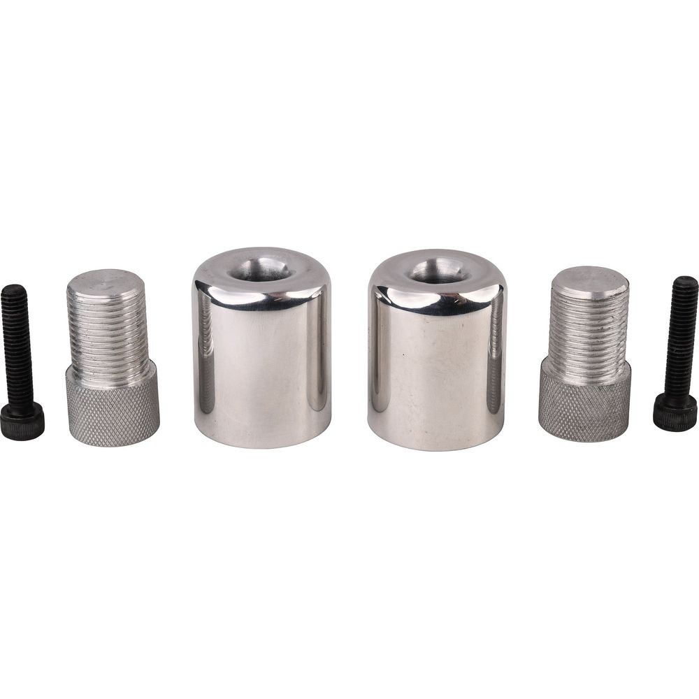 BikeTek Bar End Sliders Silver For Yamaha YZF-R6 98> FREE 1 YEAR Returns, FREE UK Delivery | ThrottleChimp