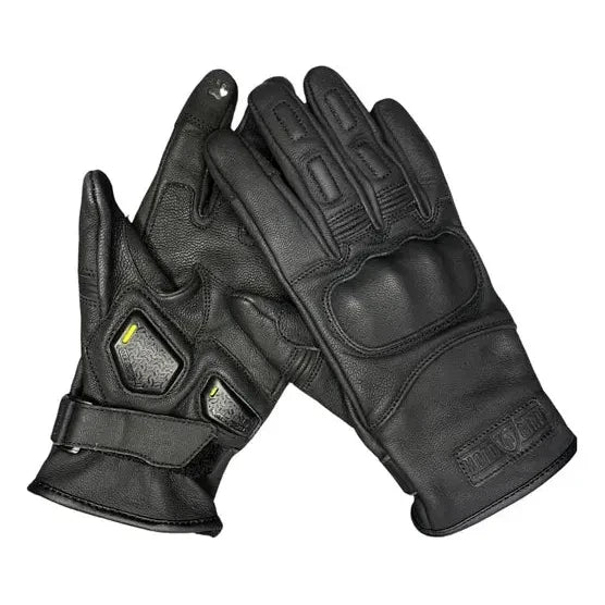 MotoGirl Bessie Ladies Leather Gloves Black FREE 1 YEAR Returns, FREE UK Delivery | ThrottleChimp