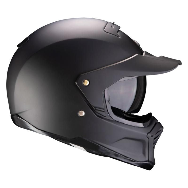 Scorpion EXO HX-1 Crossover Helmet Matt Black FREE 1 YEAR Returns, FREE UK Delivery | ThrottleChimp