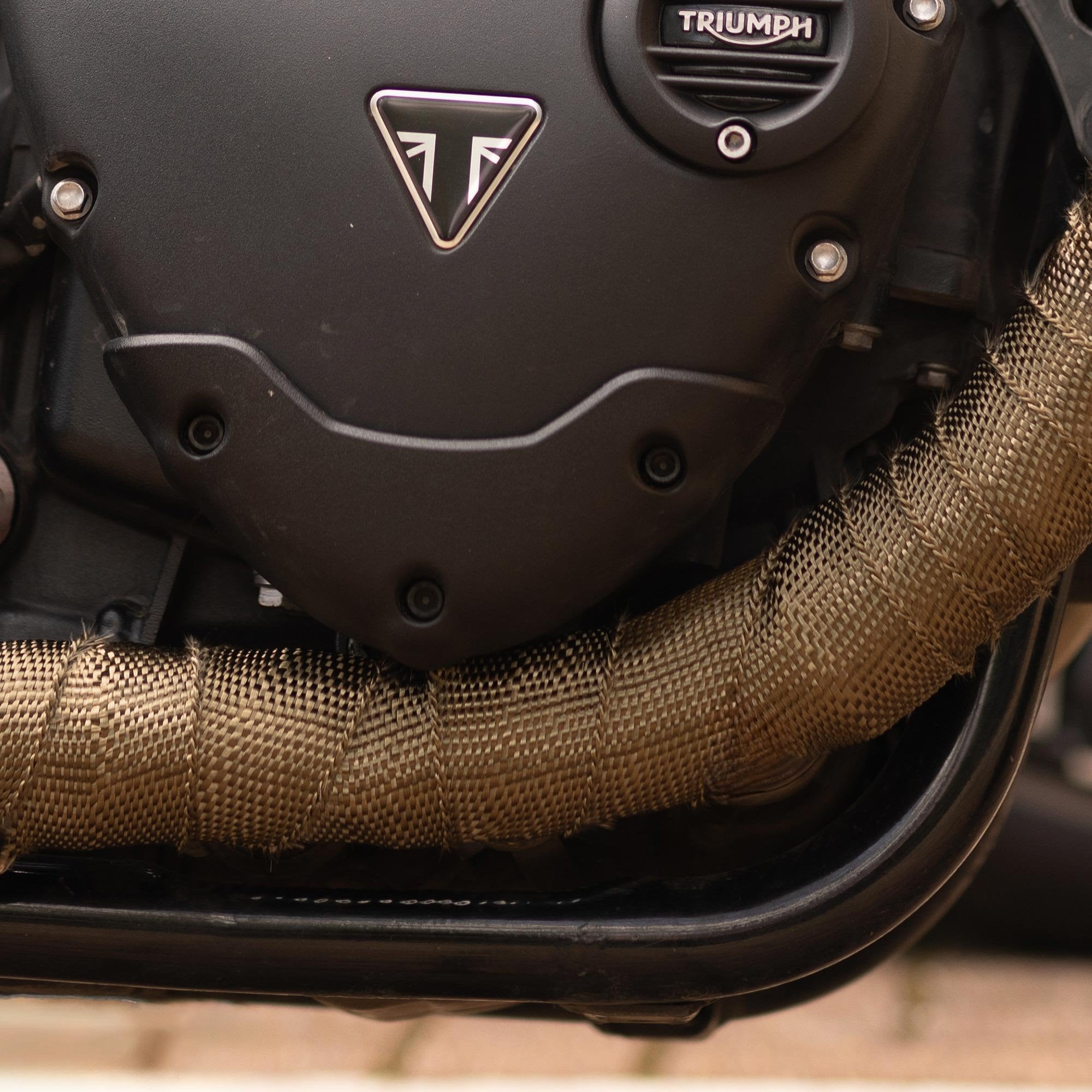 Oxford Exhaust Wrap Titanium FREE 1 YEAR Returns, FREE UK Delivery | ThrottleChimp