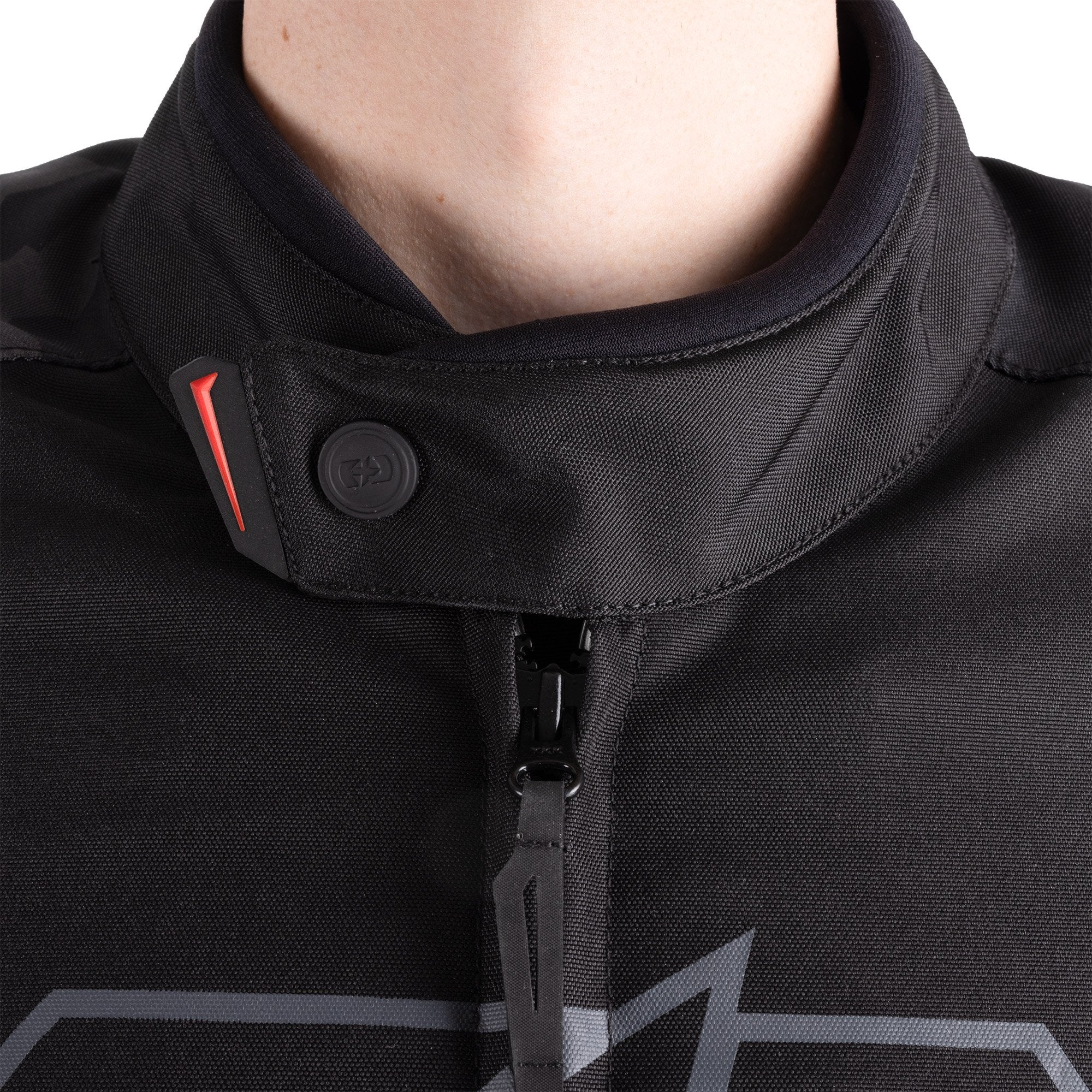 Oxford Omega 1.0 Dry2Dry Textile Jacket Black / Camo / Red FREE 1 YEAR Returns, FREE UK Delivery | ThrottleChimp