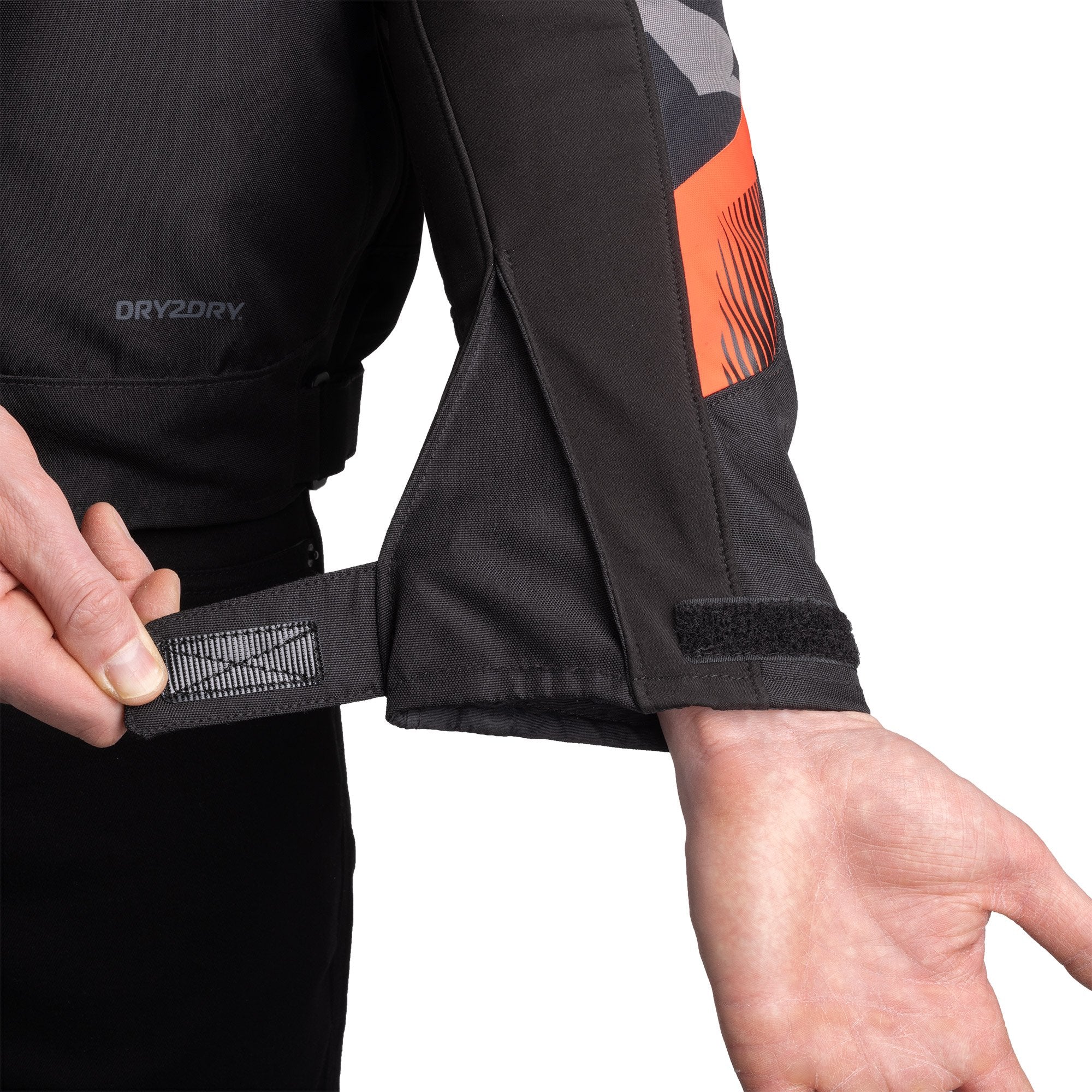 Oxford Omega 1.0 Dry2Dry Textile Jacket Black / Camo / Red FREE 1 YEAR Returns, FREE UK Delivery | ThrottleChimp