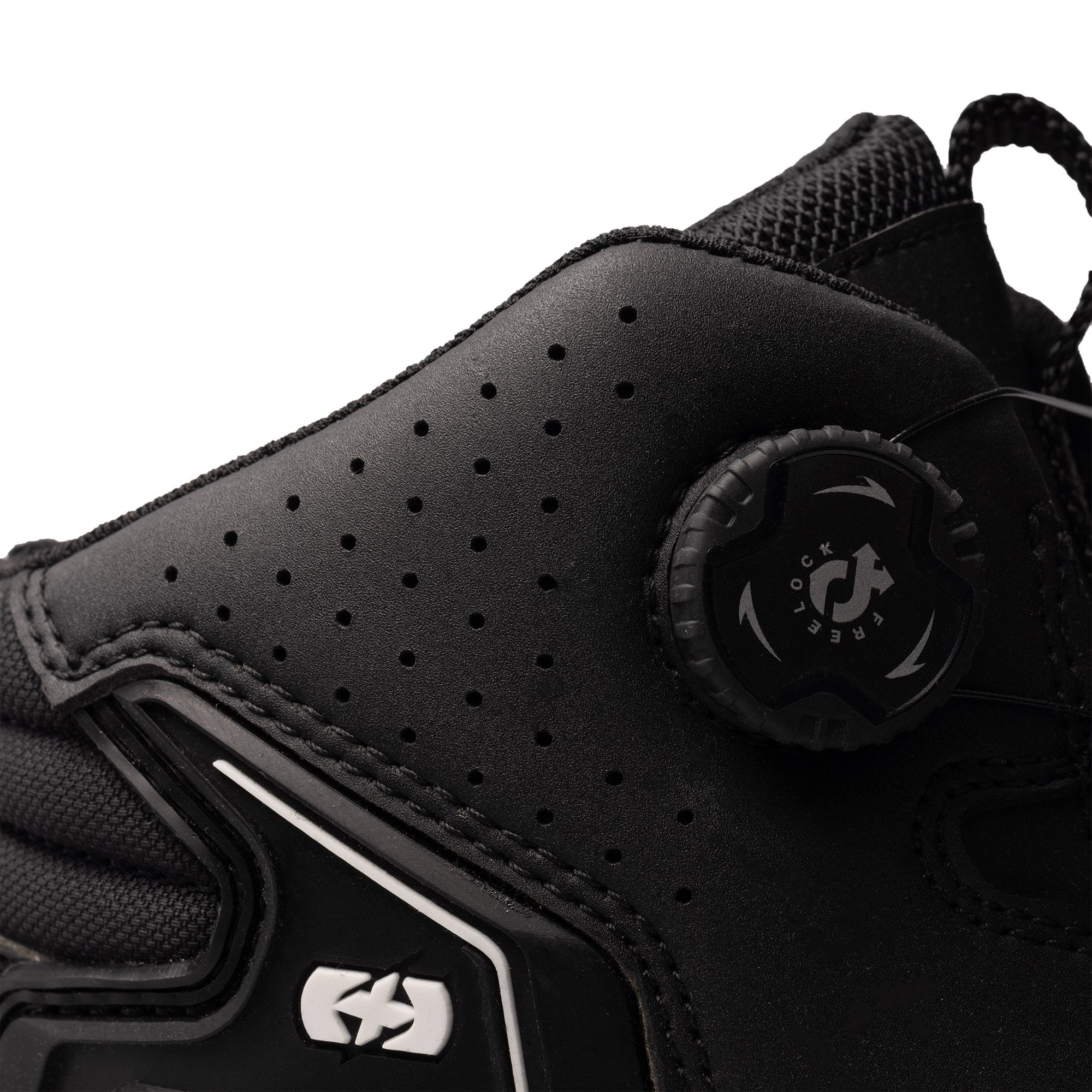 Oxford Helix Air Boots Black / White FREE 1 YEAR Returns, FREE UK Delivery | ThrottleChimp