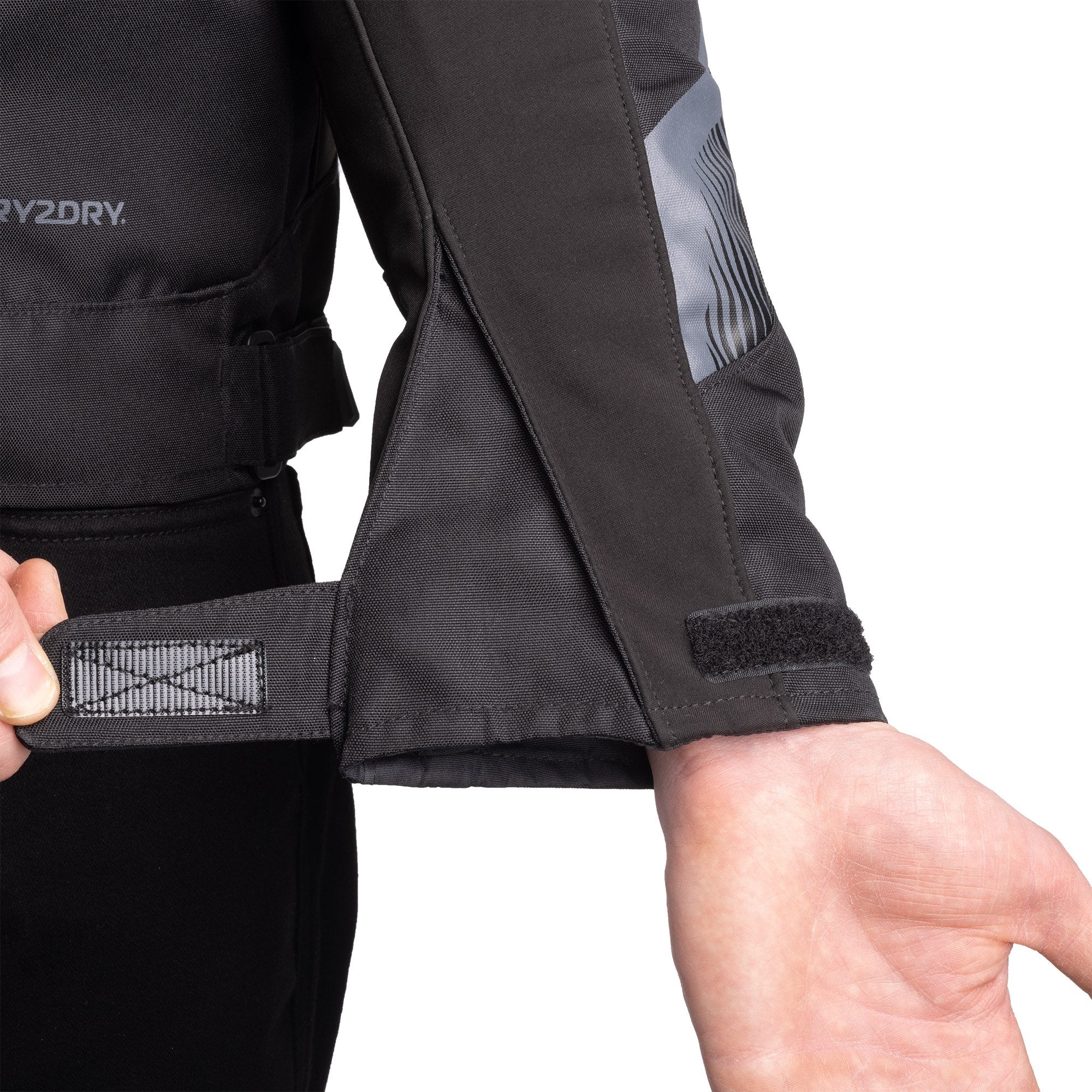 Oxford Omega 1.0 Dry2Dry Textile Jacket Stealth Black FREE 1 YEAR Returns, FREE UK Delivery | ThrottleChimp
