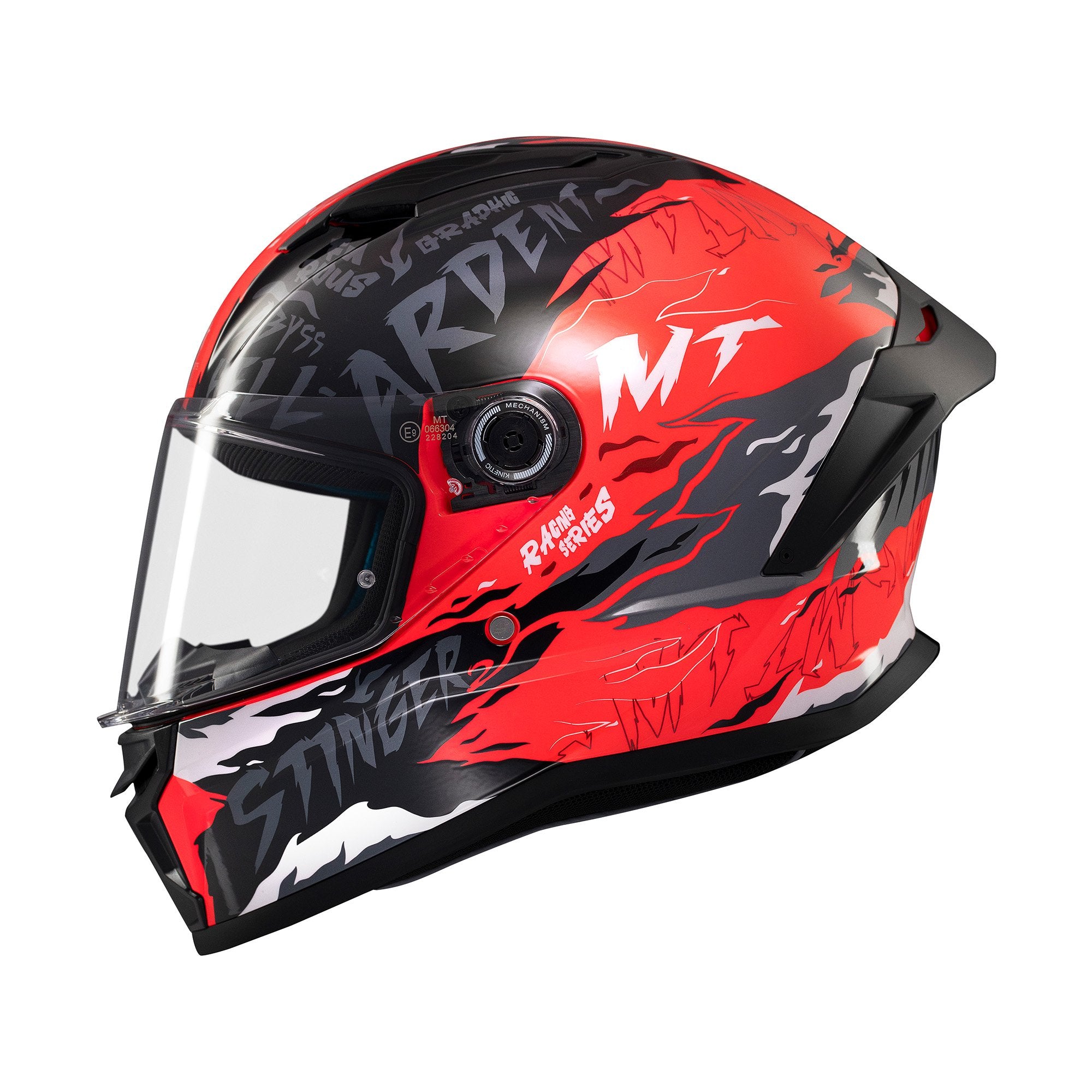 MT Stinger 2 Ardent C5 Full Face Helmet Gloss Red FREE 1 YEAR Returns, FREE UK Delivery | ThrottleChimp