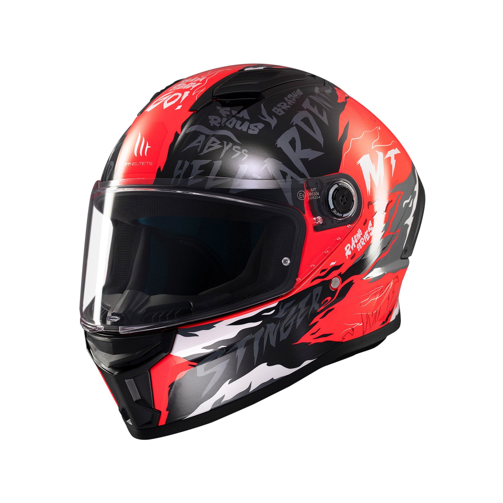 MT Stinger 2 Ardent C5 Full Face Helmet Gloss Red FREE 1 YEAR Returns, FREE UK Delivery | ThrottleChimp