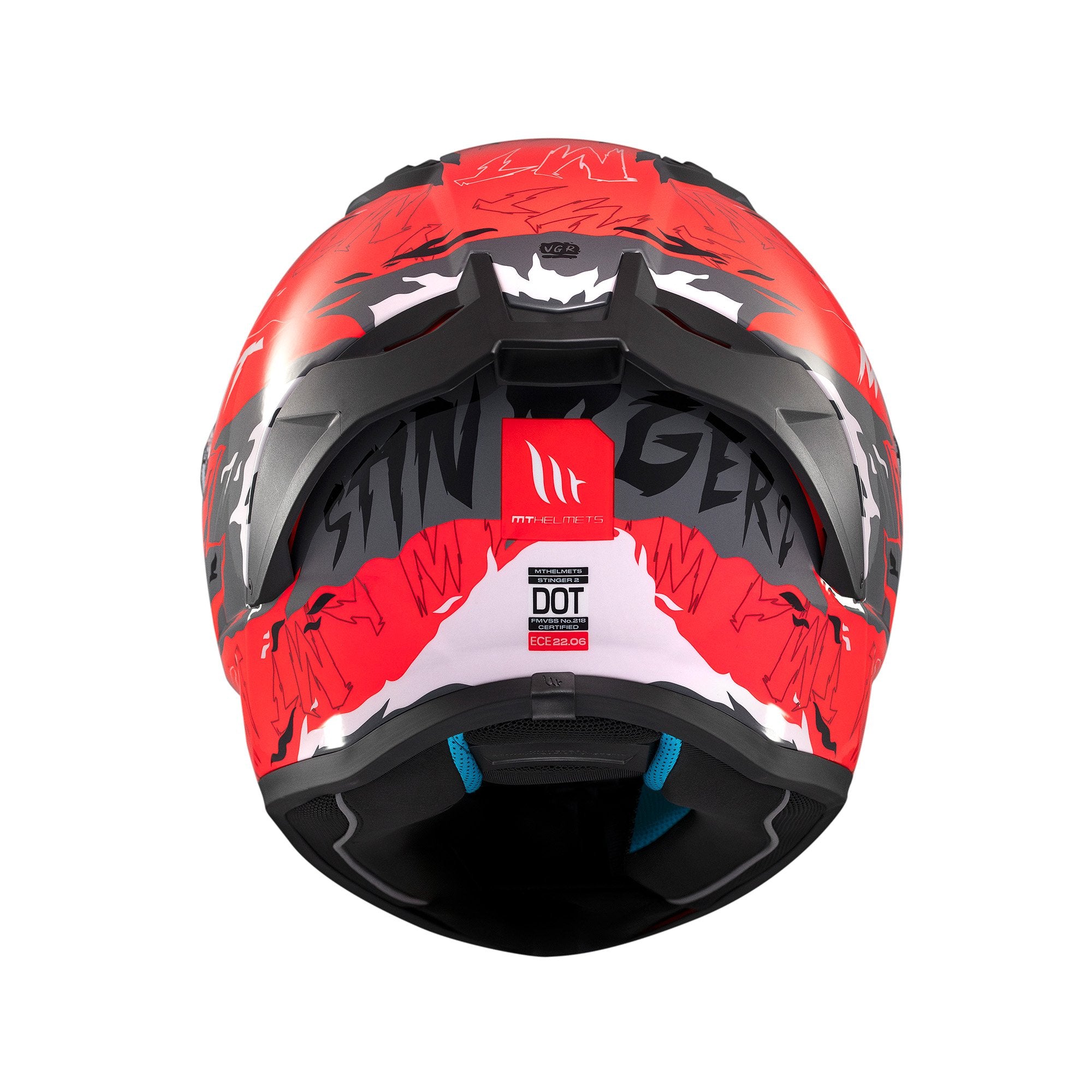 MT Stinger 2 Ardent C5 Full Face Helmet Gloss Red FREE 1 YEAR Returns, FREE UK Delivery | ThrottleChimp