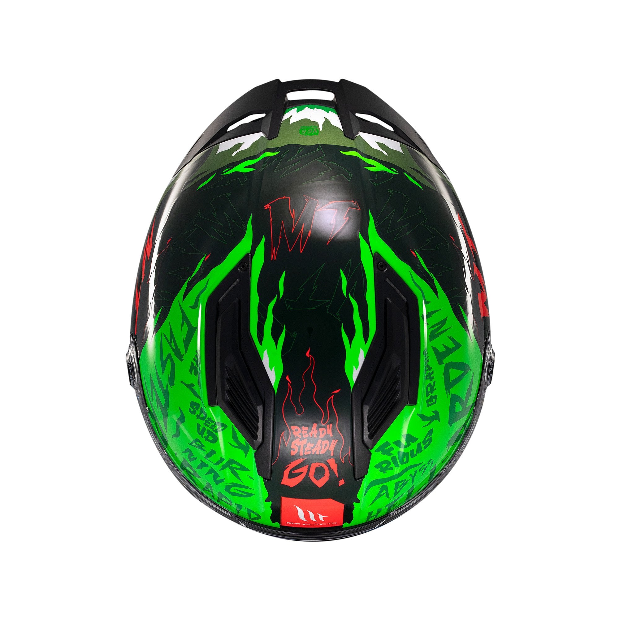 MT Stinger 2 Ardent C6 Full Face Helmet Gloss Green FREE 1 YEAR Returns, FREE UK Delivery | ThrottleChimp