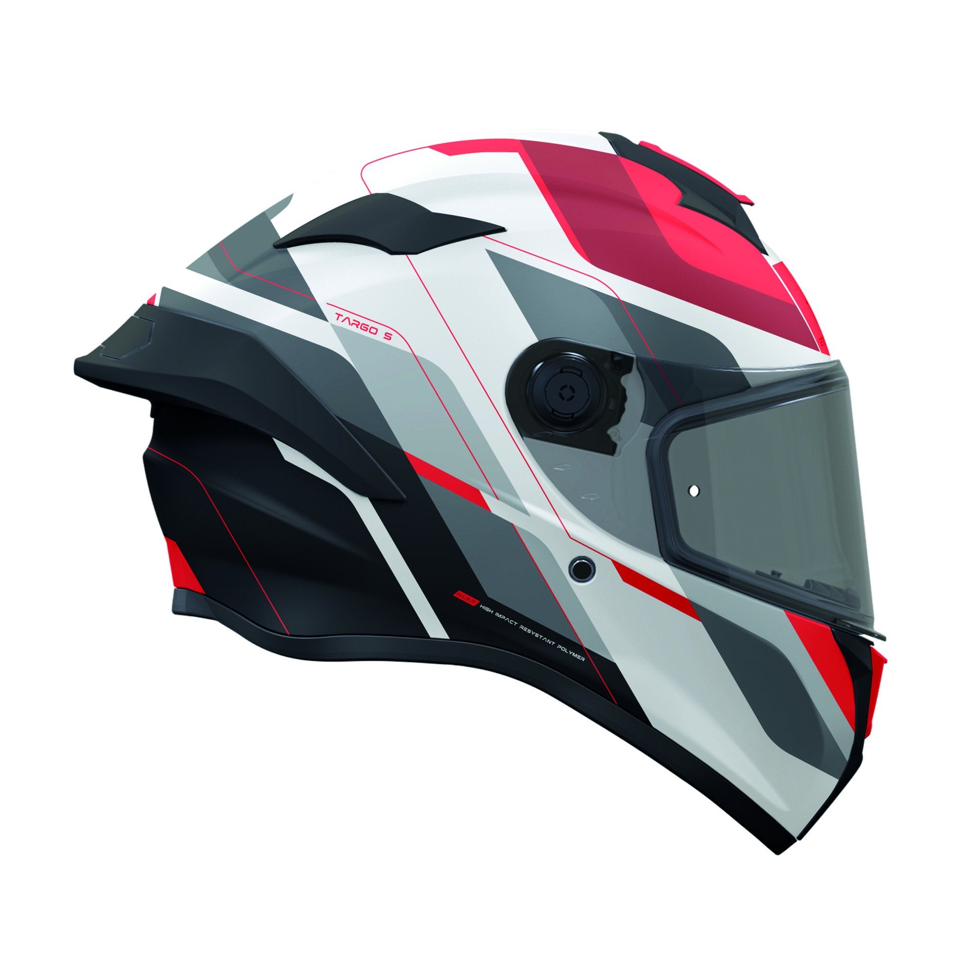 MT Targo S Blaster A5 Full Face Helmet Matt Red FREE 1 YEAR Returns, FREE UK Delivery | ThrottleChimp