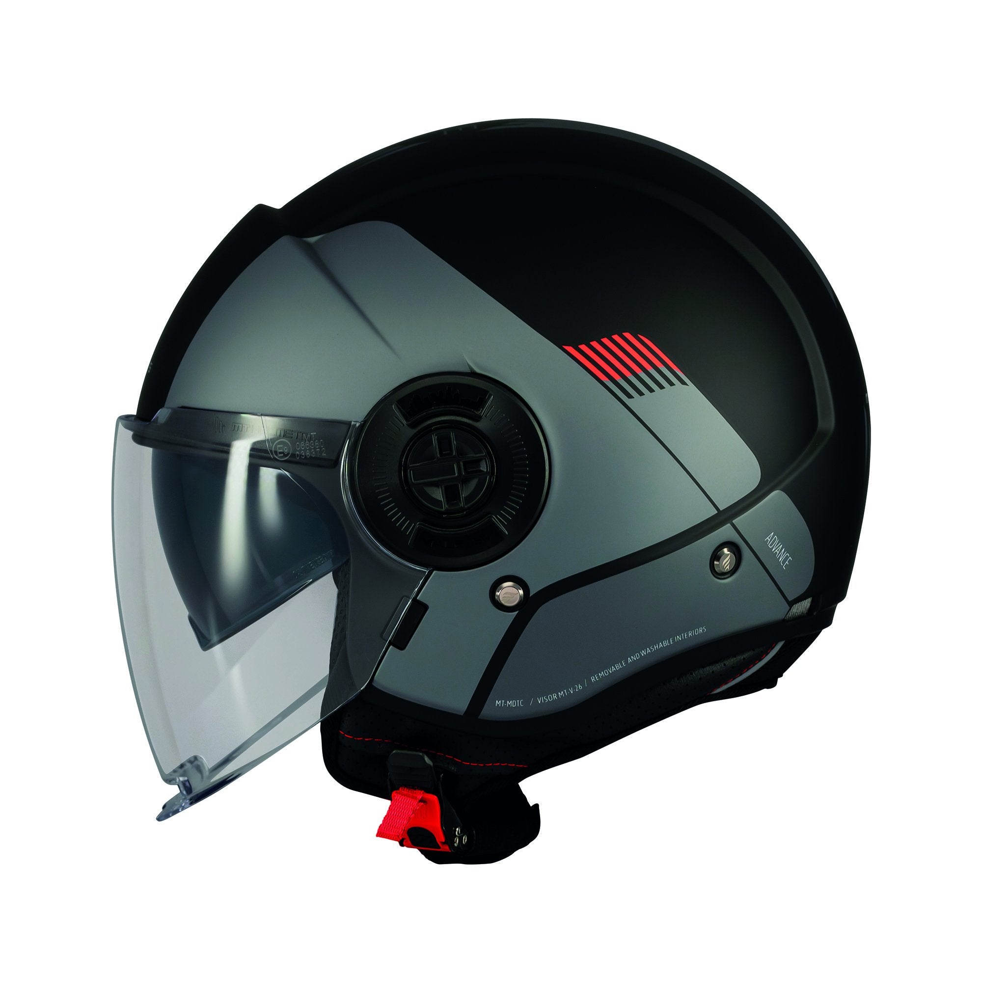 MT Viale SV Advance B41 Open Face Helmet Matt Black FREE 1 YEAR Returns, FREE UK Delivery | ThrottleChimp