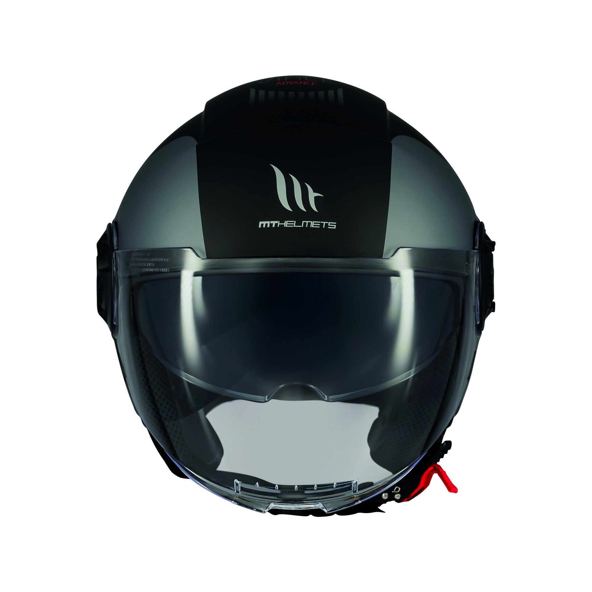MT Viale SV Advance B41 Open Face Helmet Matt Black FREE 1 YEAR Returns, FREE UK Delivery | ThrottleChimp