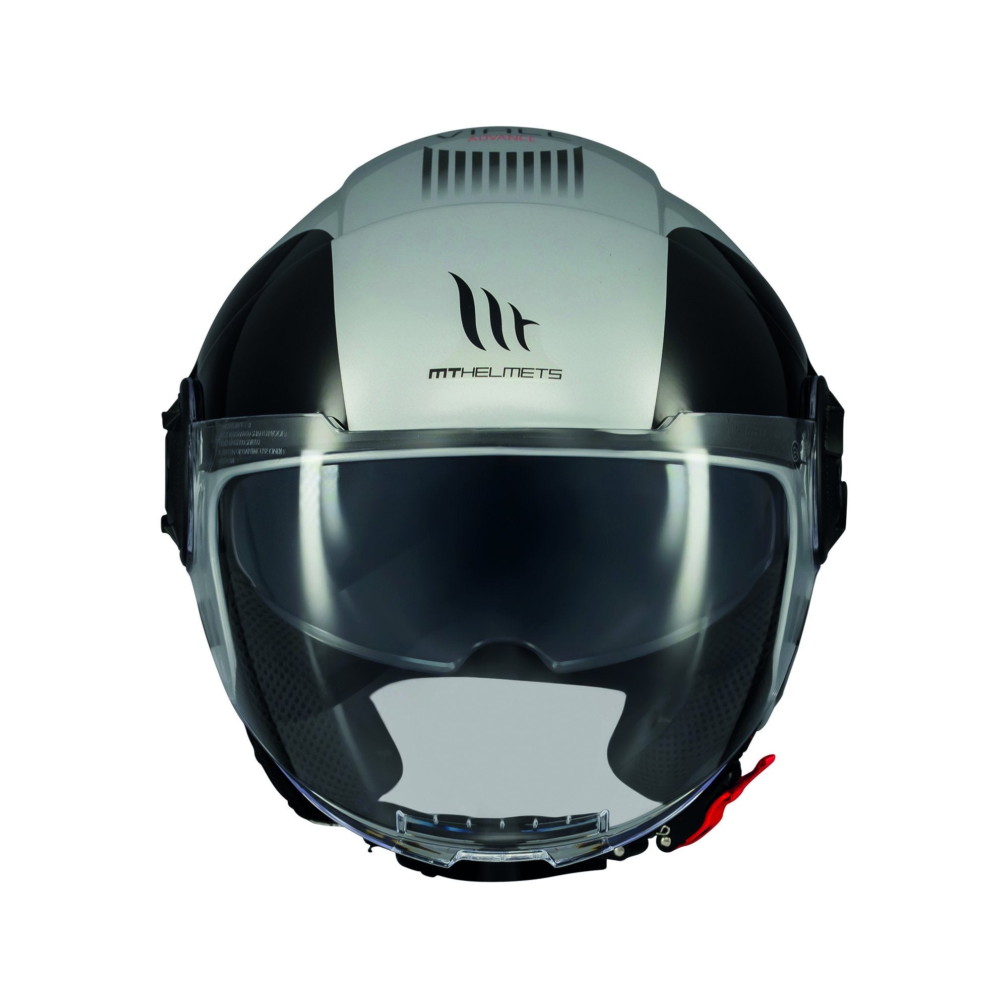 MT Viale SV Advance C41 Open Face Helmet Gloss Grey FREE 1 YEAR Returns, FREE UK Delivery | ThrottleChimp