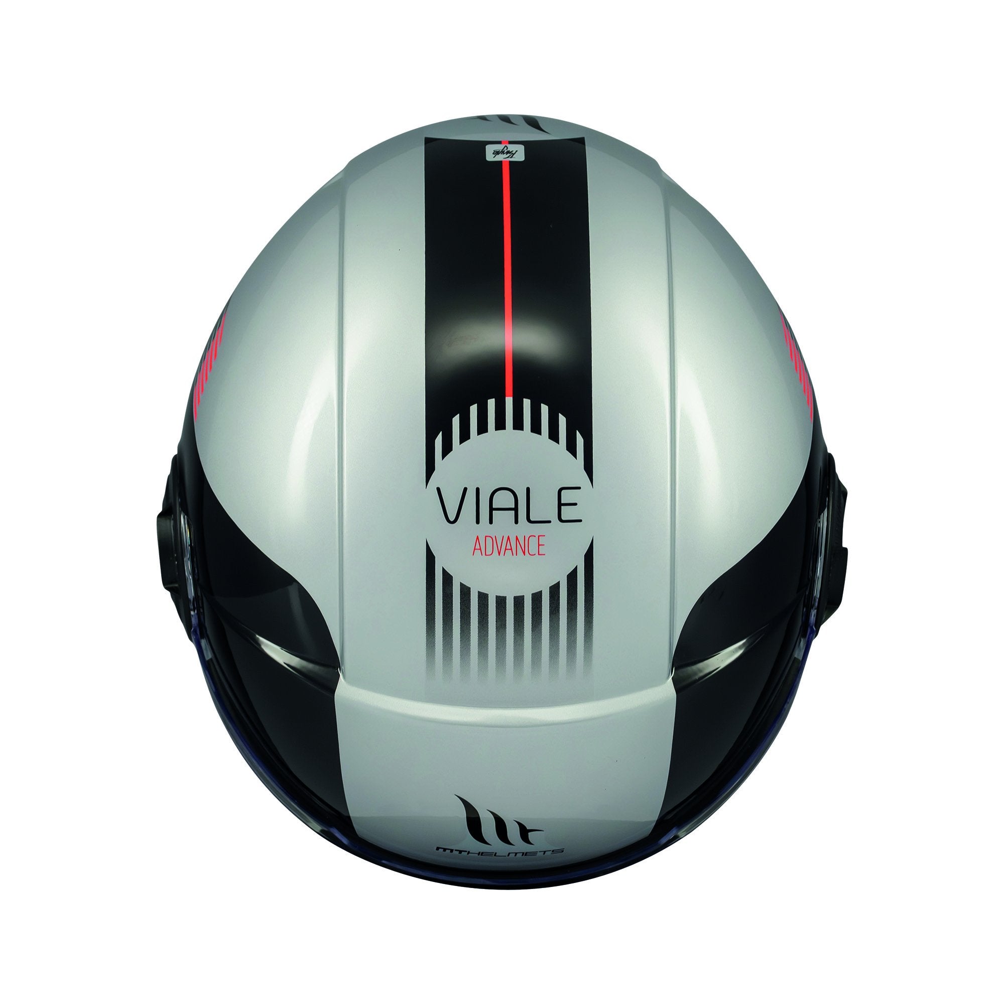 MT Viale SV Advance C41 Open Face Helmet Gloss Grey FREE 1 YEAR Returns, FREE UK Delivery | ThrottleChimp