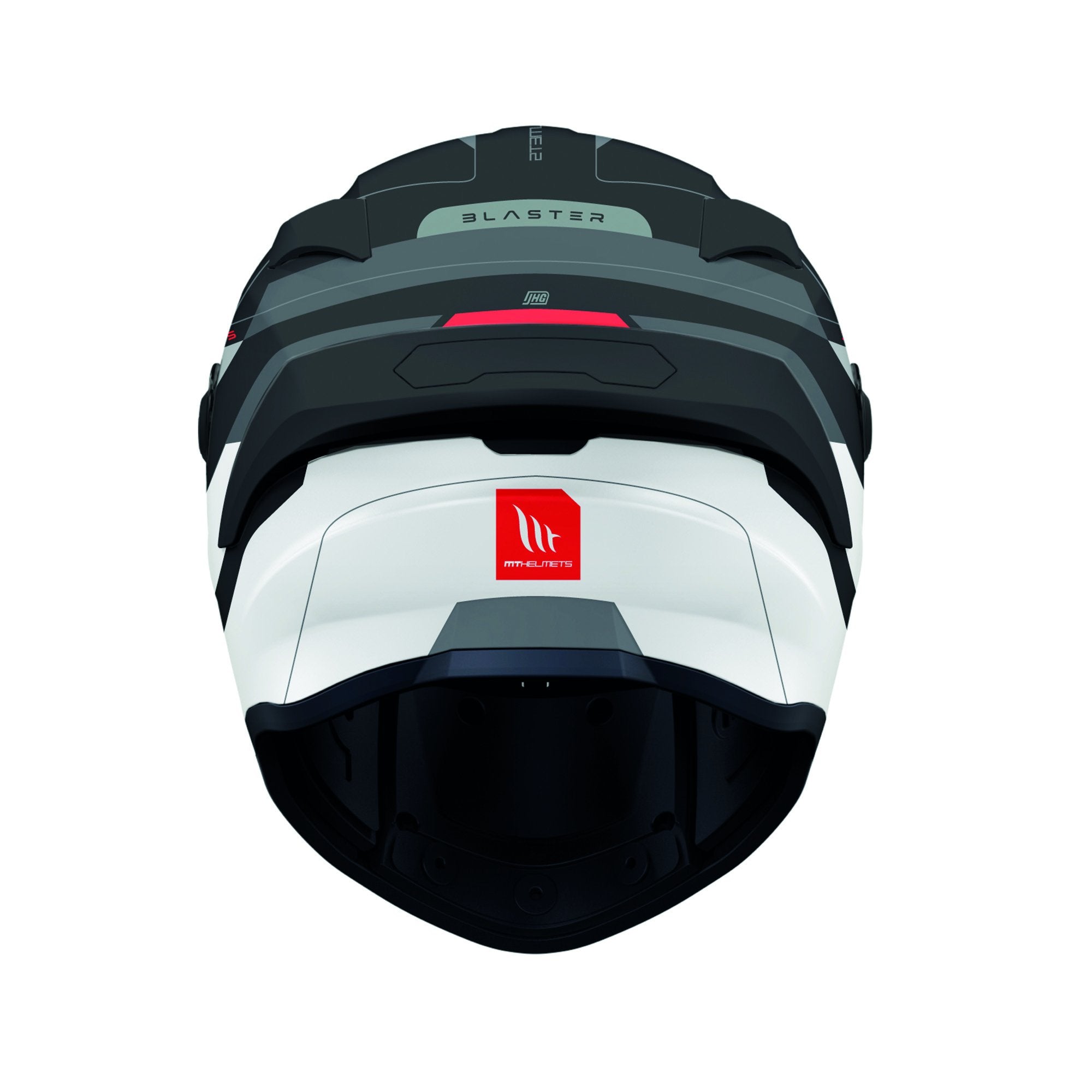 MT Targo S Blaster B12 Full Face Helmet Matt Grey FREE 1 YEAR Returns, FREE UK Delivery | ThrottleChimp