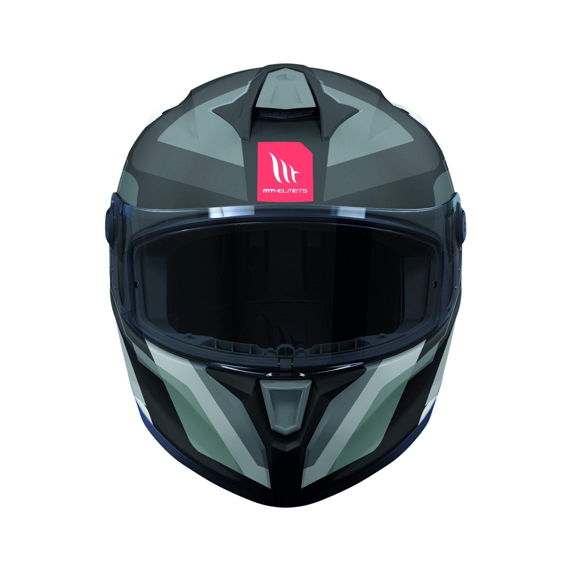 MT Targo S Blaster B12 Full Face Helmet Matt Grey FREE 1 YEAR Returns, FREE UK Delivery | ThrottleChimp