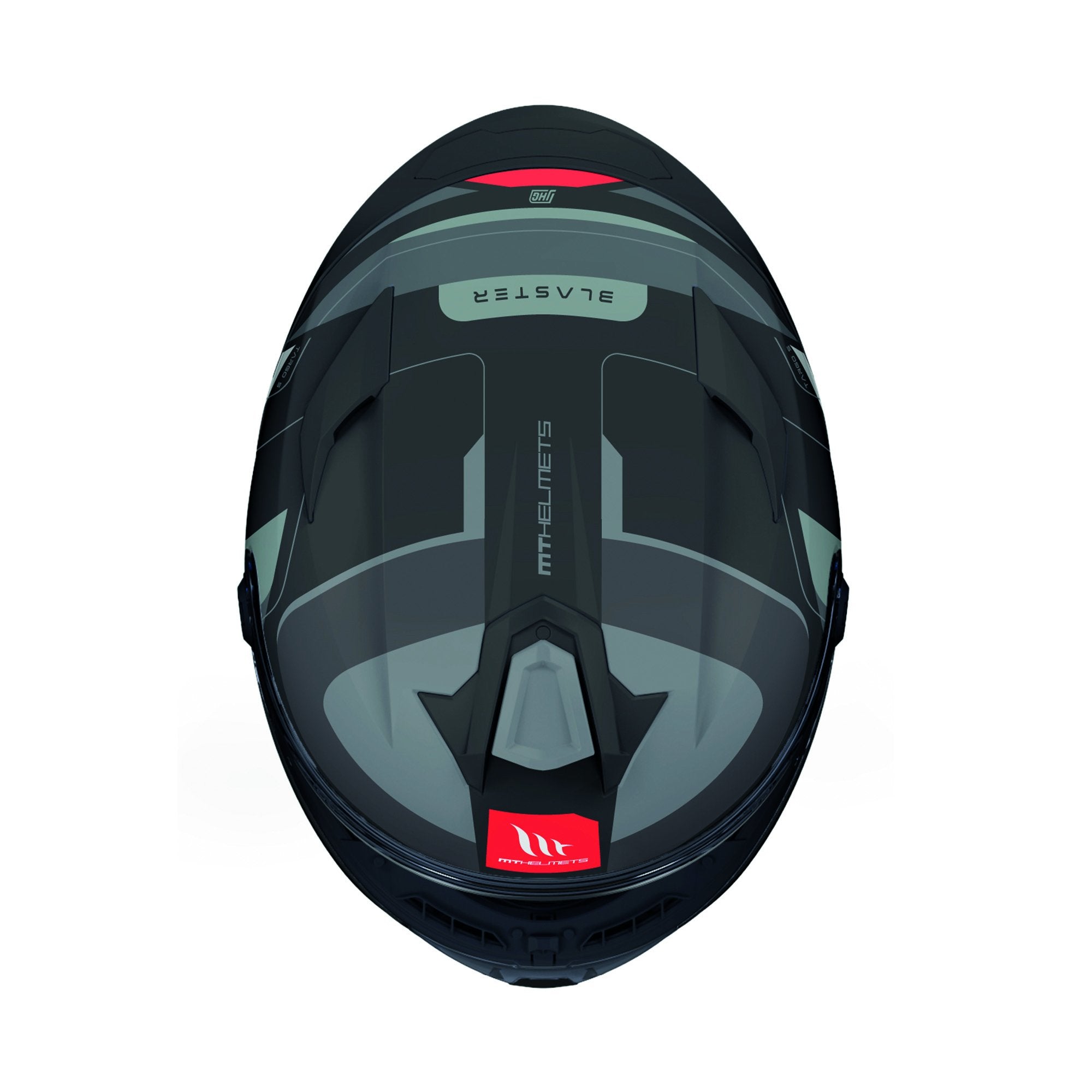 MT Targo S Blaster B12 Full Face Helmet Matt Grey FREE 1 YEAR Returns, FREE UK Delivery | ThrottleChimp
