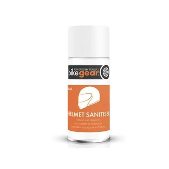 Bikegear Helmet Sanitiser - 125ml FREE 1 YEAR Returns, FREE UK Delivery | ThrottleChimp
