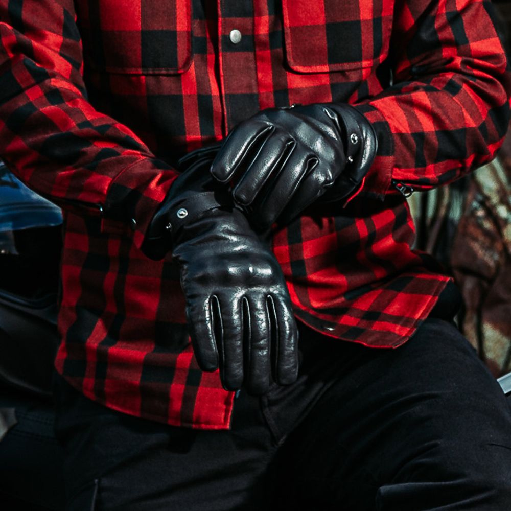 Spada Injector CE Leather Gloves Black FREE 1 YEAR Returns, FREE UK Delivery | ThrottleChimp