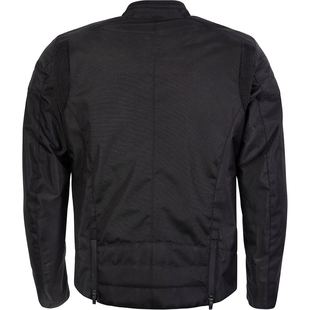 Spada Cafe Flux CE Textile Jacket Black FREE 1 YEAR Returns, FREE UK Delivery | ThrottleChimp