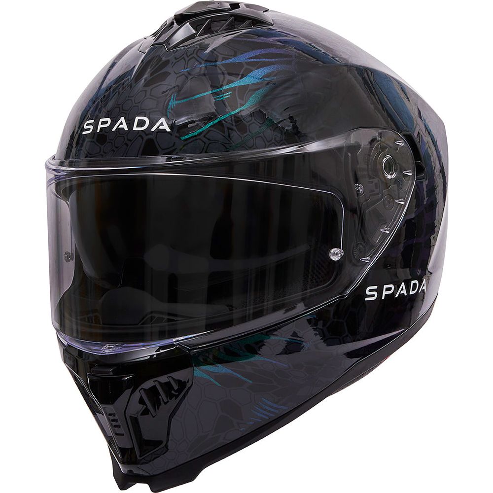 Spada SP18 Full Face Helmet Kusanagi FREE 1 YEAR Returns, FREE UK Delivery | ThrottleChimp
