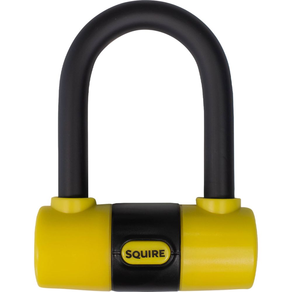 Squire Matterhorn Mini Disc Lock With Reminder Cable Black FREE 1 YEAR Returns, FREE UK Delivery | ThrottleChimp
